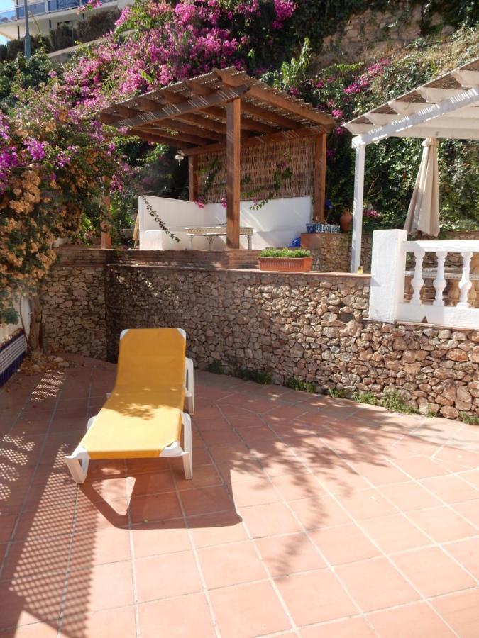 Beach Villa ,Nerja, Seaview, Pool, 3 Bedrooms, Huge Terrace And Garden Exterior foto